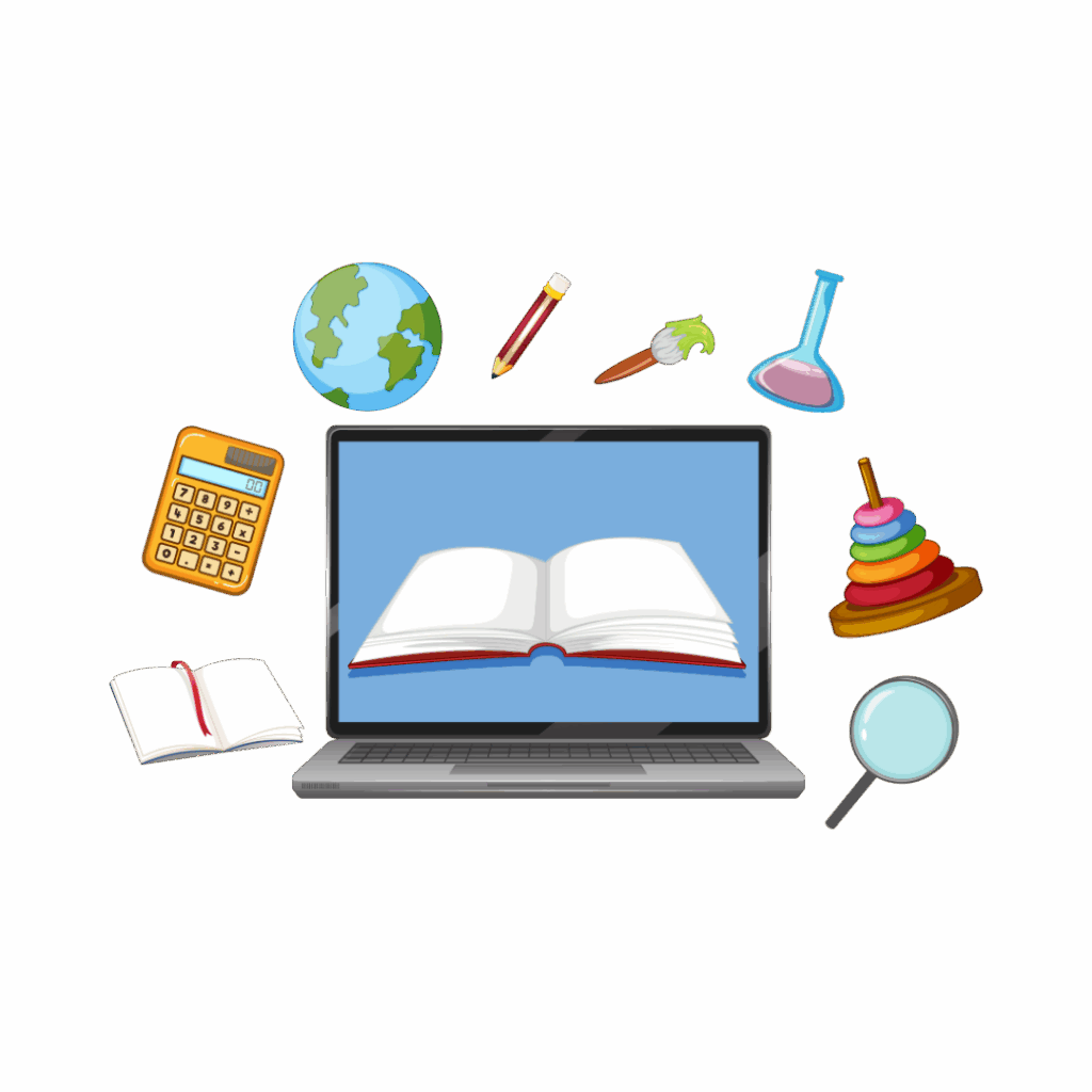 Pisanie prac z roznych dziedzin - grafika symbolizujaca szeroki zakres tematyczny uslug